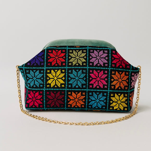 Siwa Clutch Sage