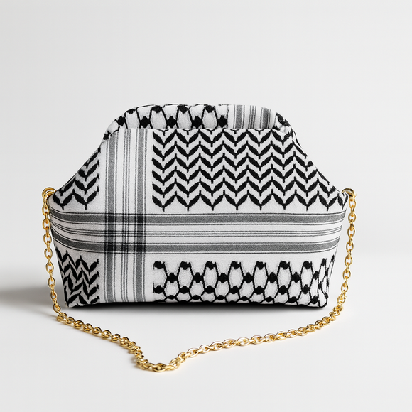 Kiffiyeh Clutch