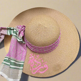 Straw Hat Pink