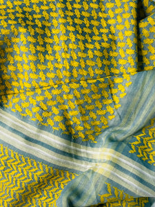 Kiffeyeh bag - Yellow & Blue