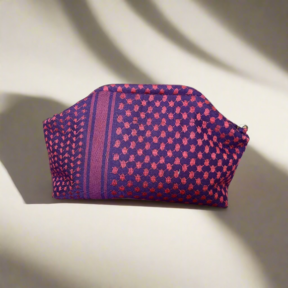 Kiffiyeh clutch