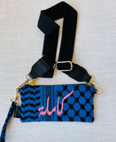 Original Blue and Black Phone purse